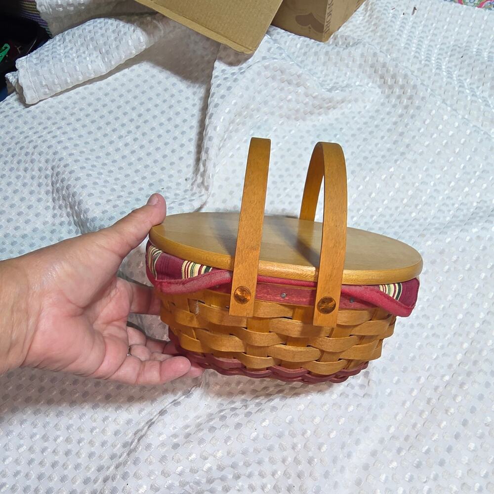 LONGABERGER TREE TRIMMINGS BASKET SET